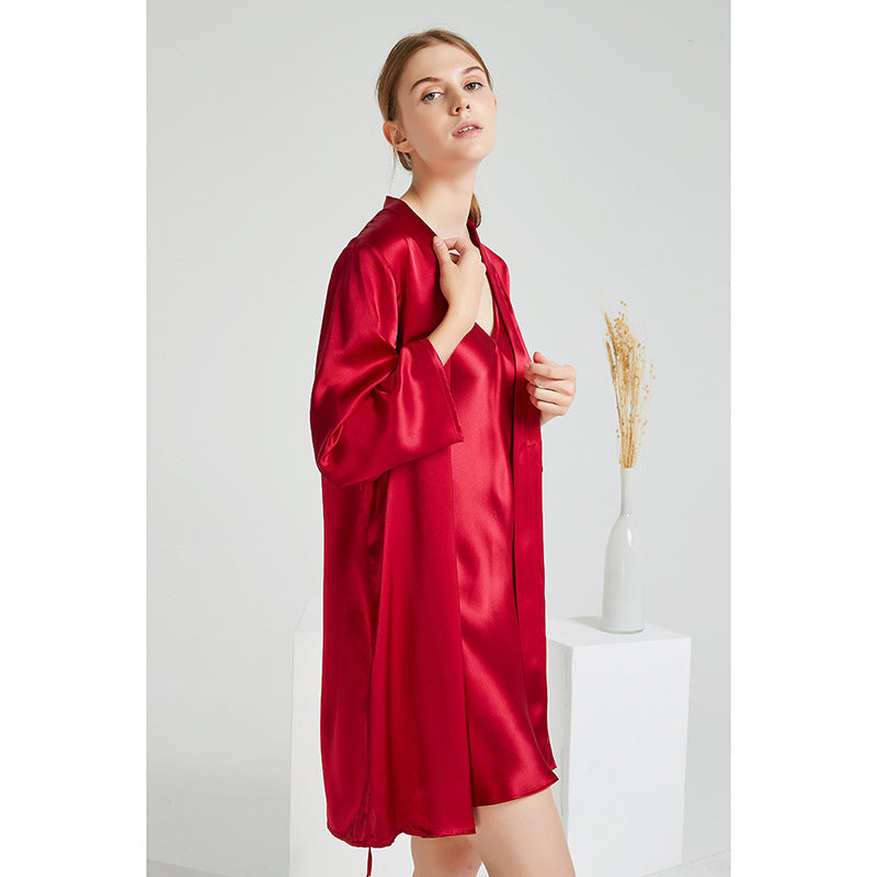 100% mulberry silk nightwear set