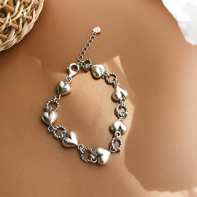 S925 silver chain bracelet