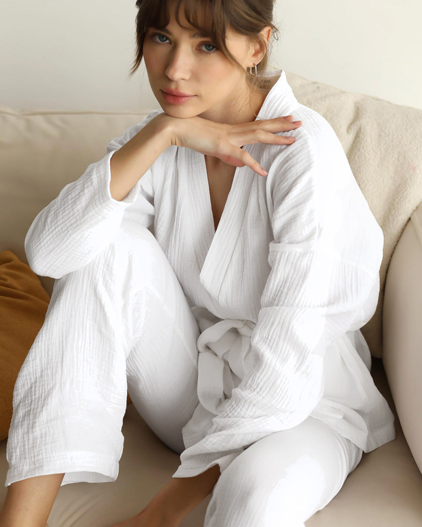Cotton home clothing suit