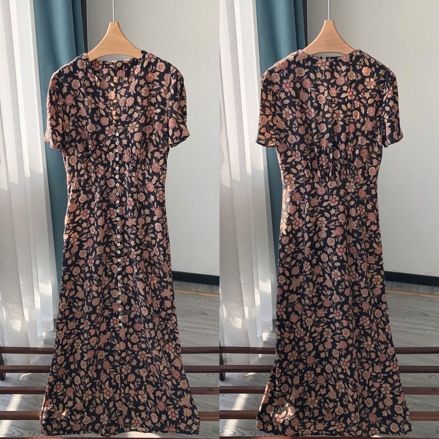 Mulberry silk dress
