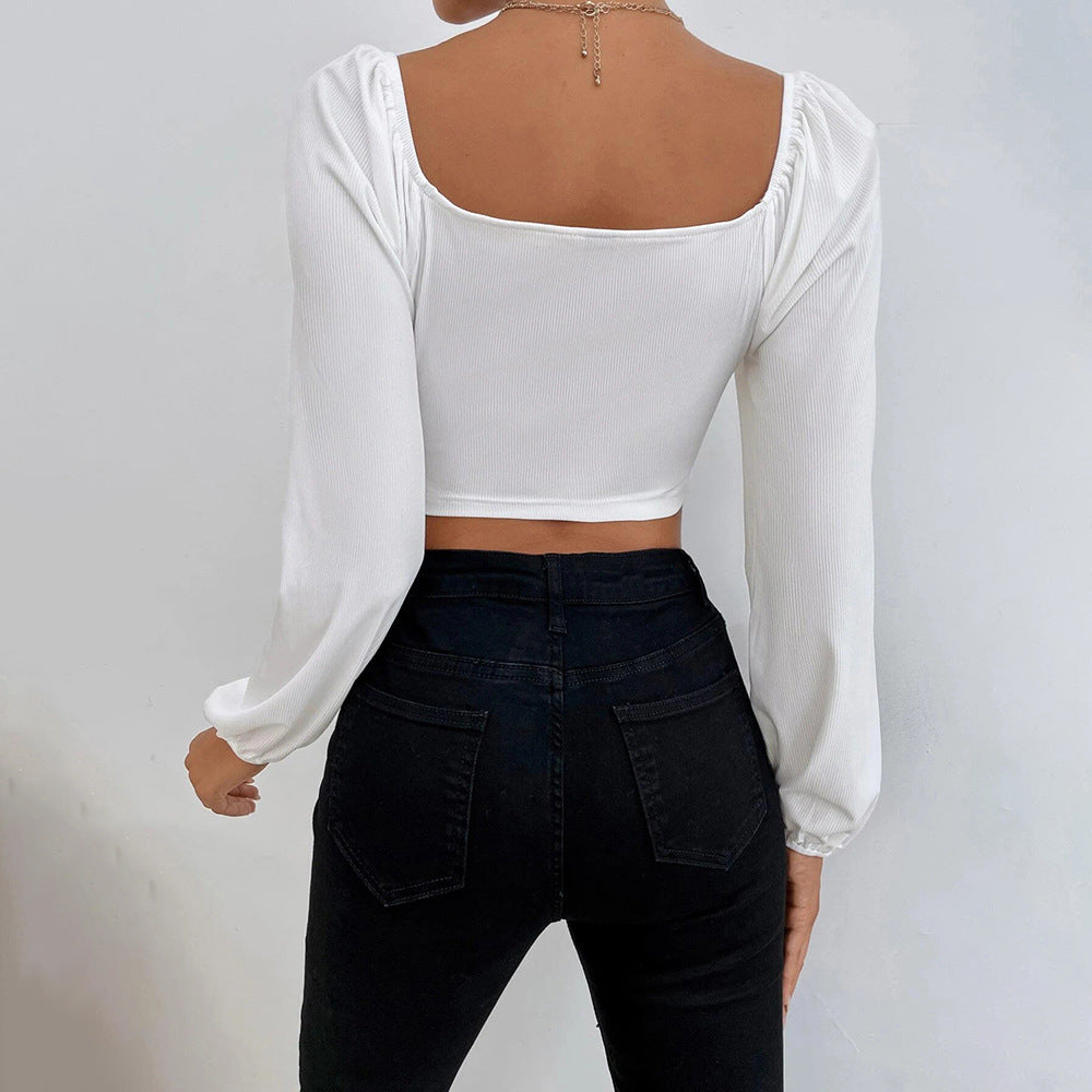 Sexy long sleeved tank top