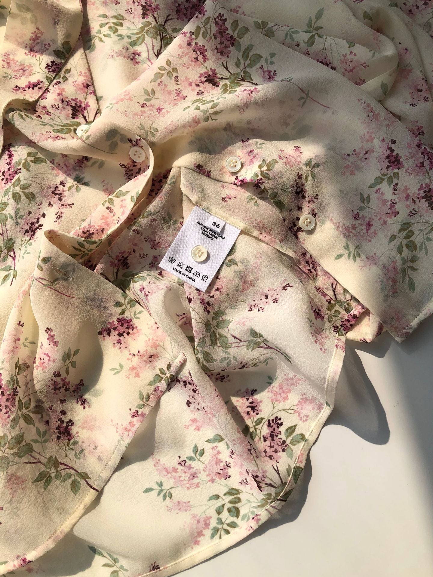 Mulberry silk top
