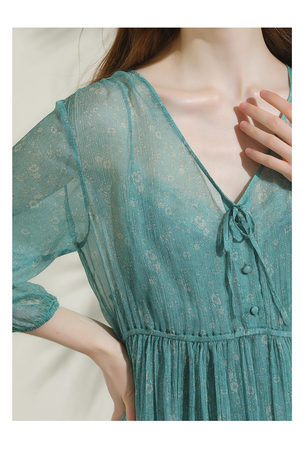 Mulberry silk dress