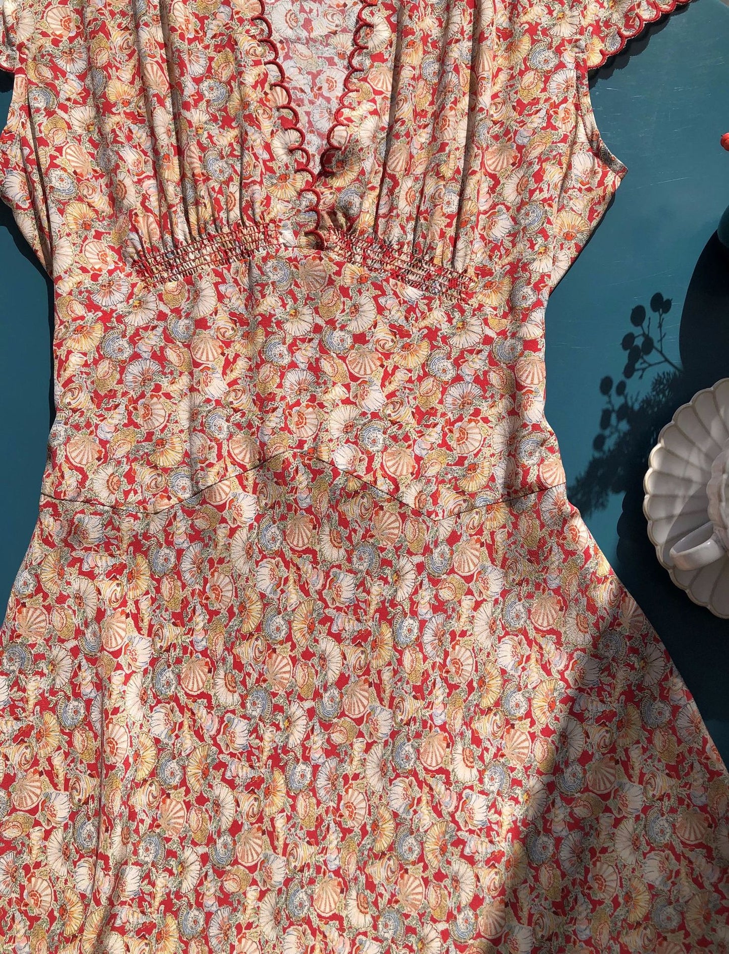 Mulberry silk dress