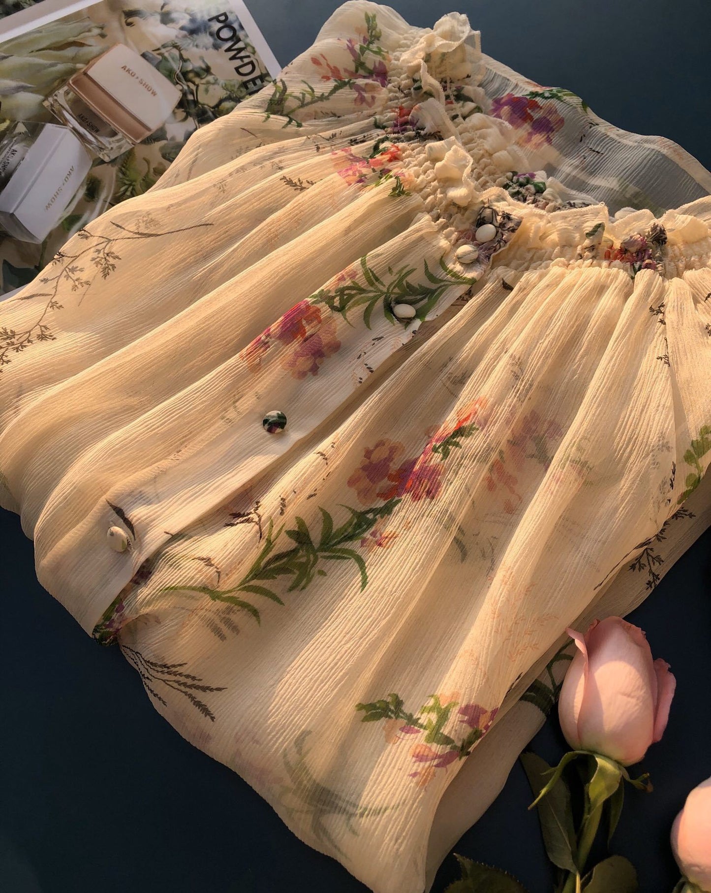 Mulberry silk top