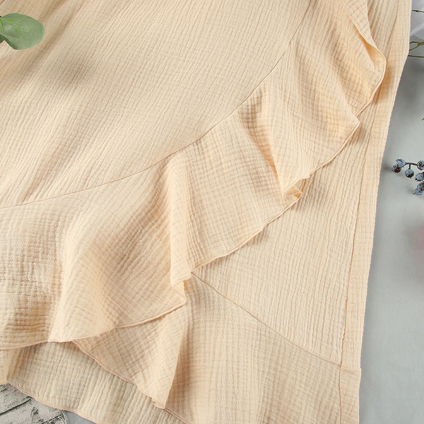 Cotton cardigan home wear