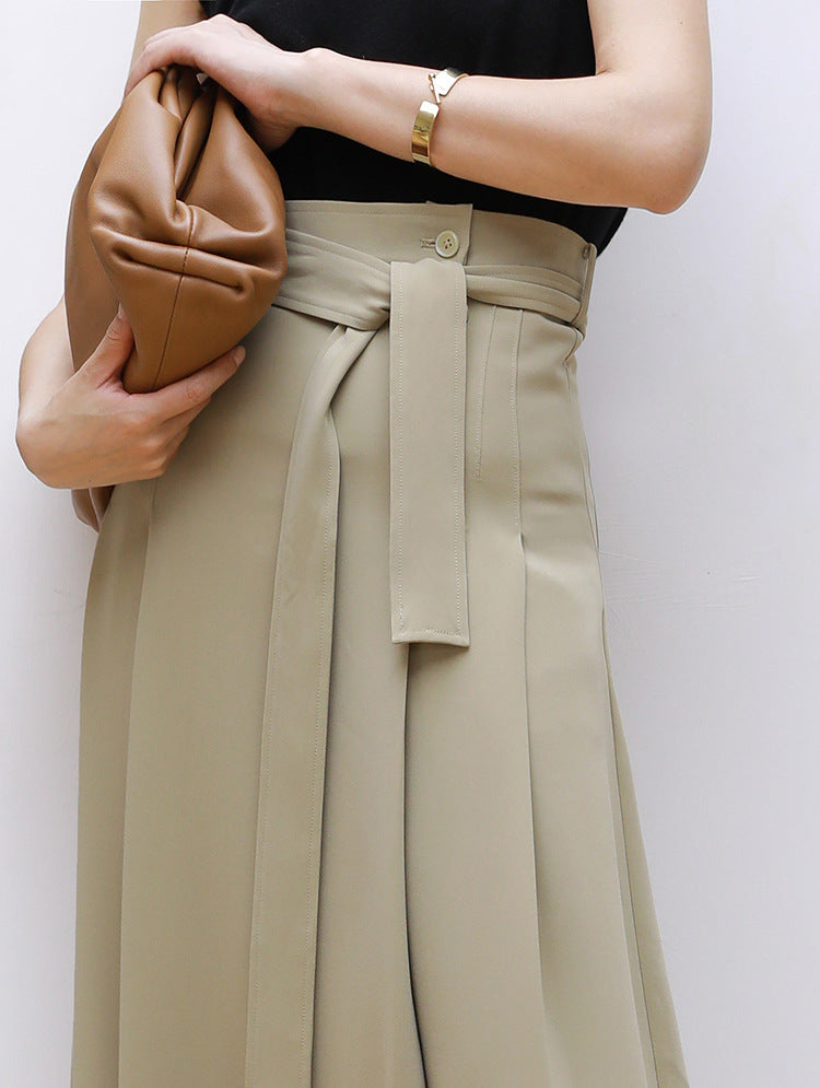 Women's vest length skirt set