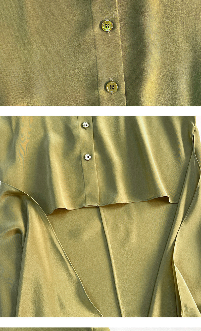 Mulberry silk dress suit