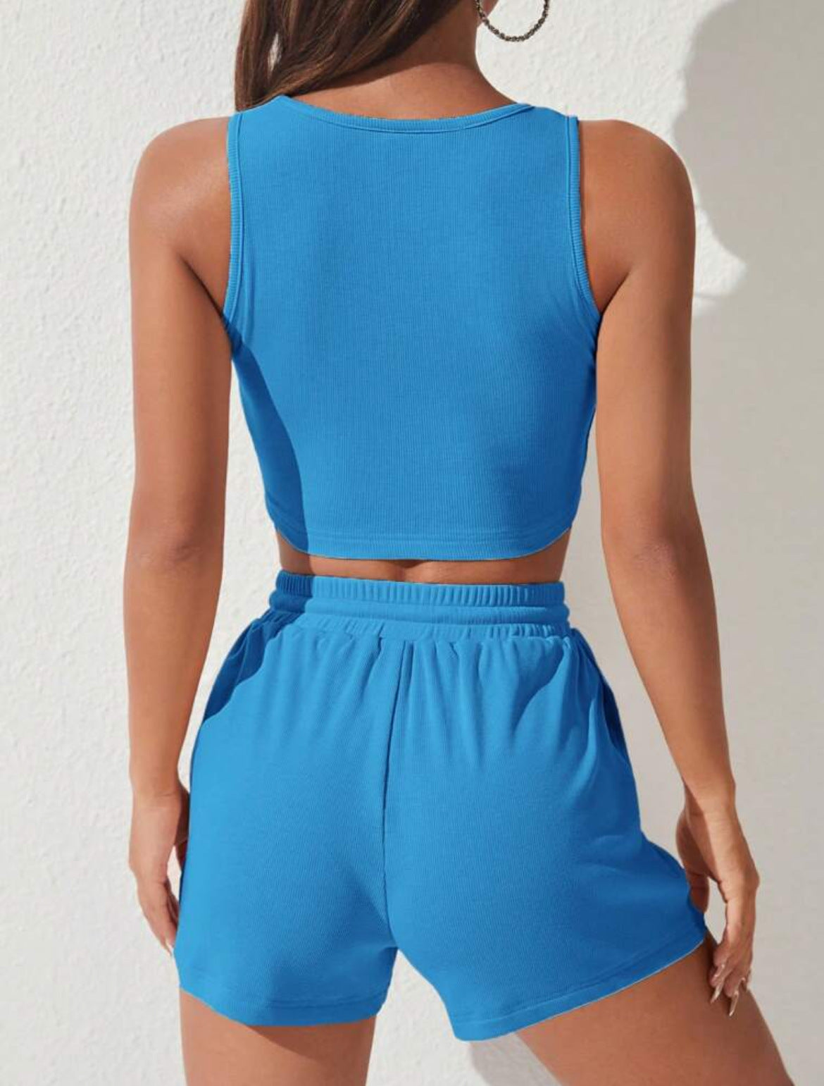 Shorts tank top suit