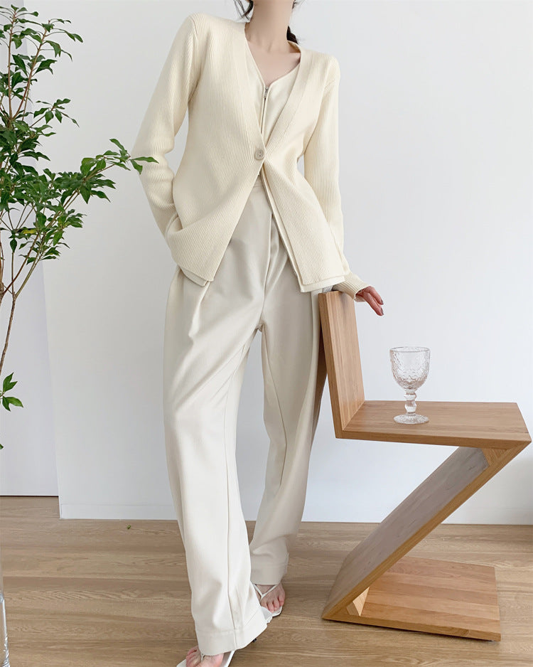Thickened knitwear jacket
