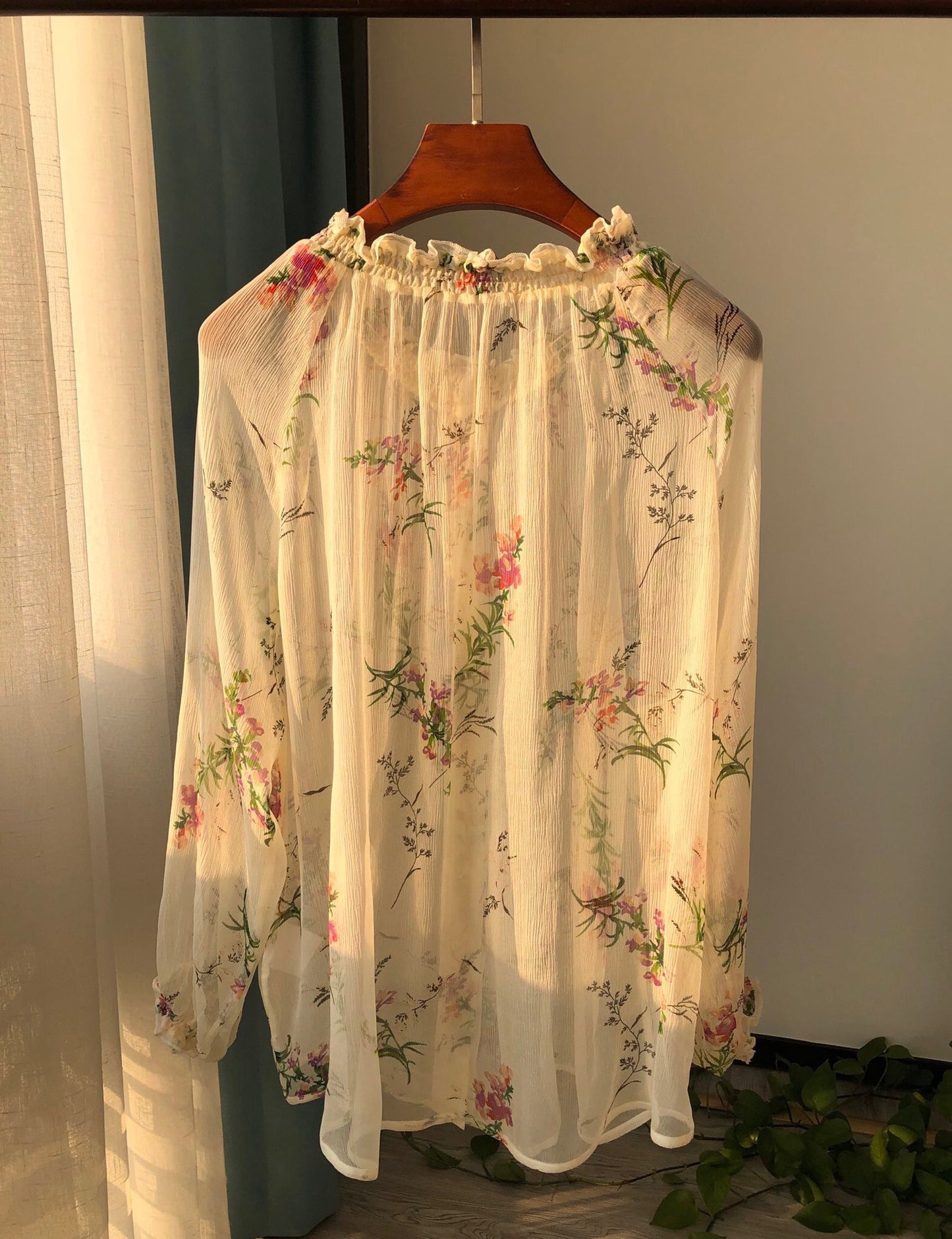 Mulberry silk top