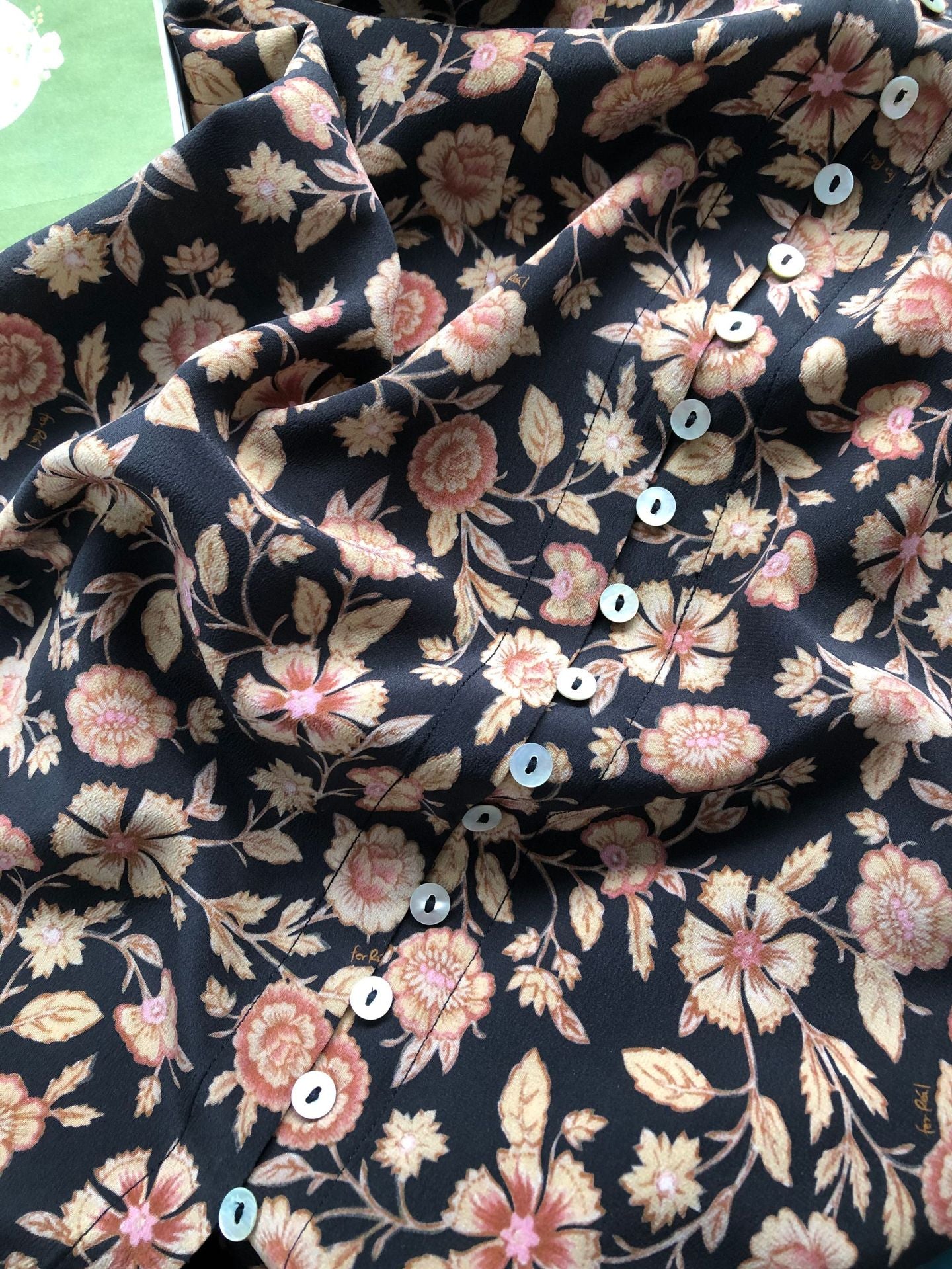 Mulberry silk dress