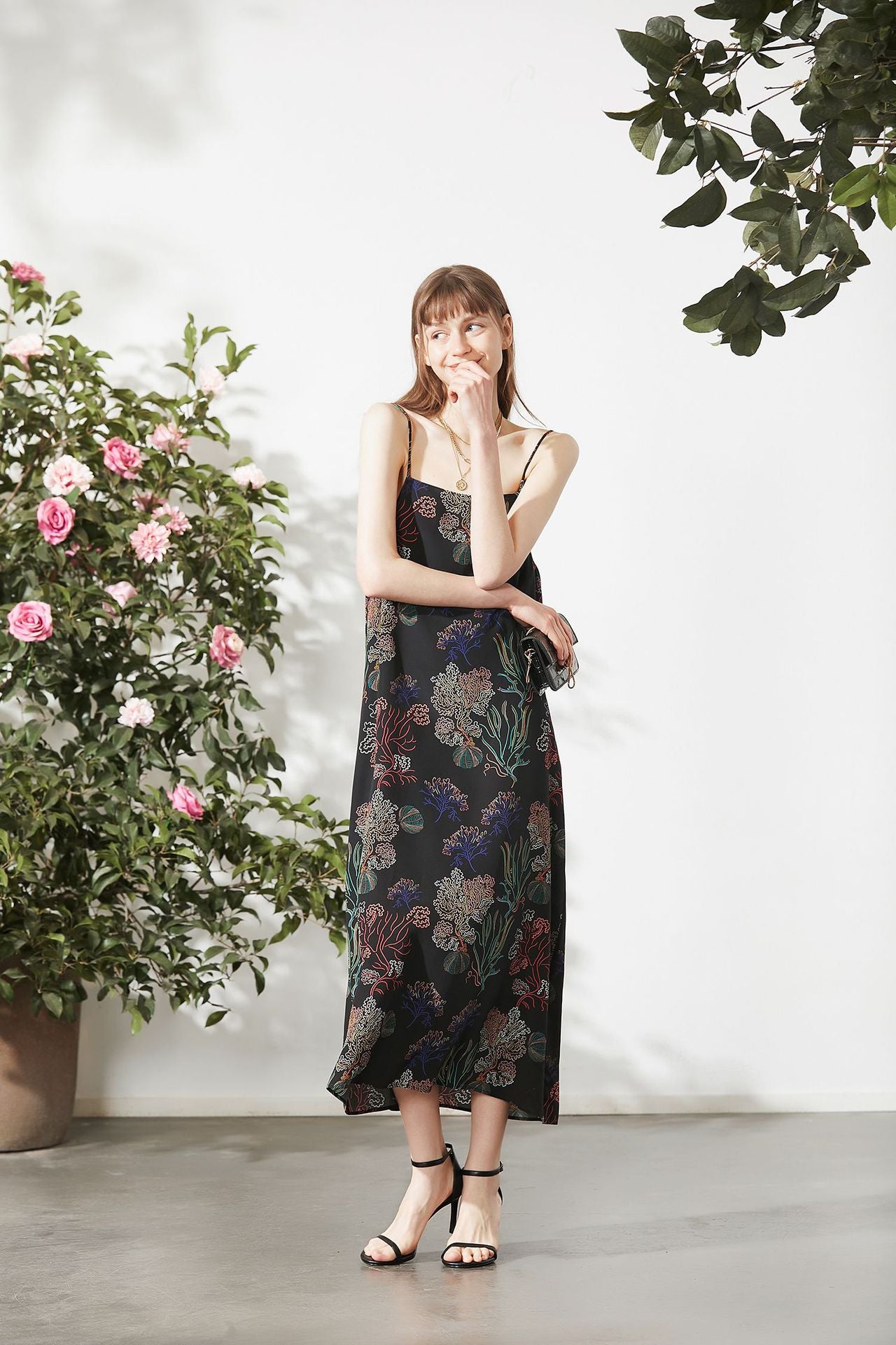 Mulberry silk dress