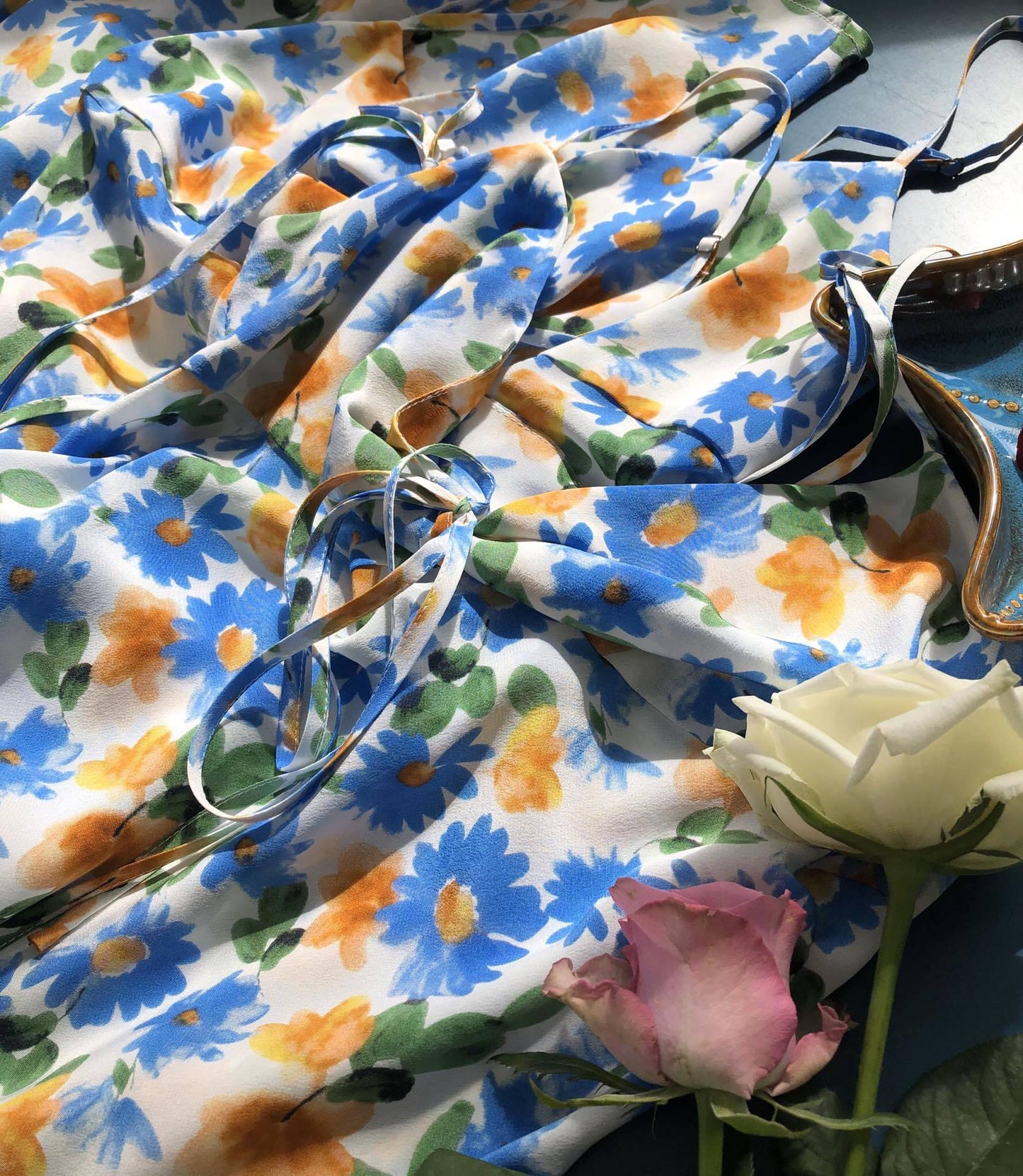 Mulberry silk dress