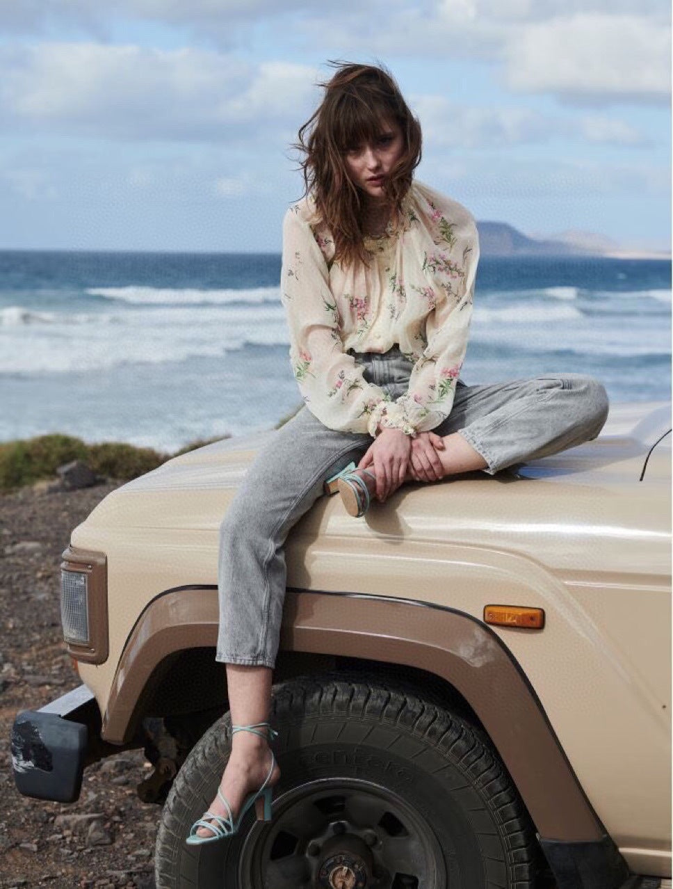 Mulberry silk top