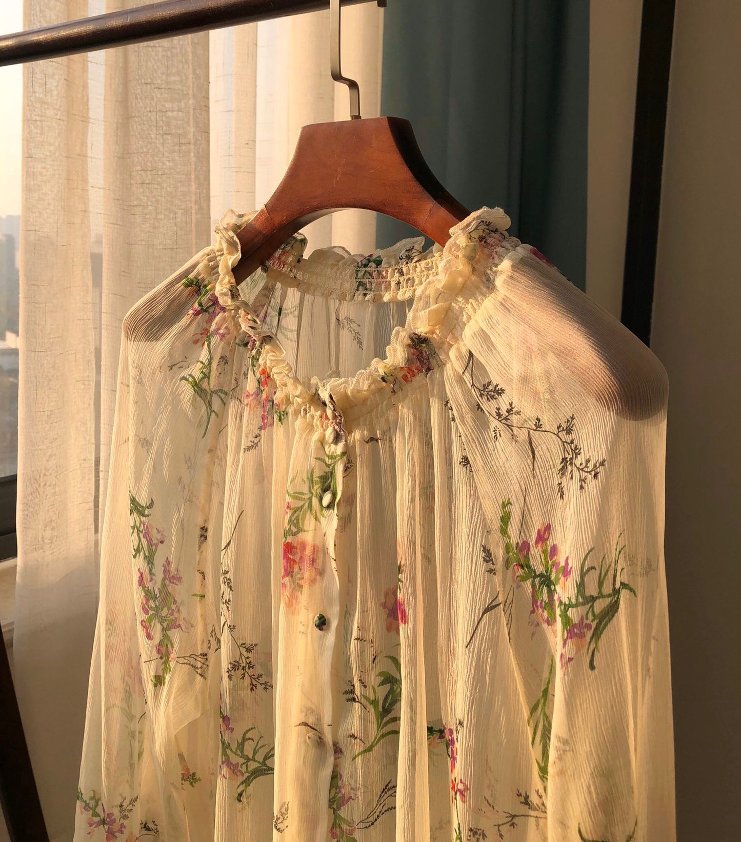 Mulberry silk top