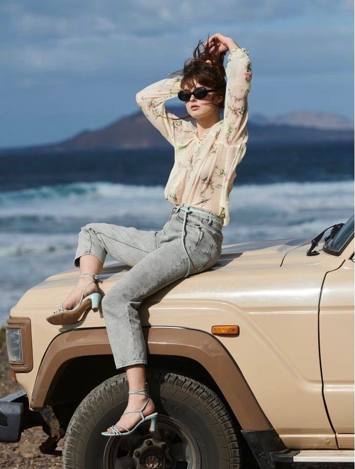 Mulberry silk top