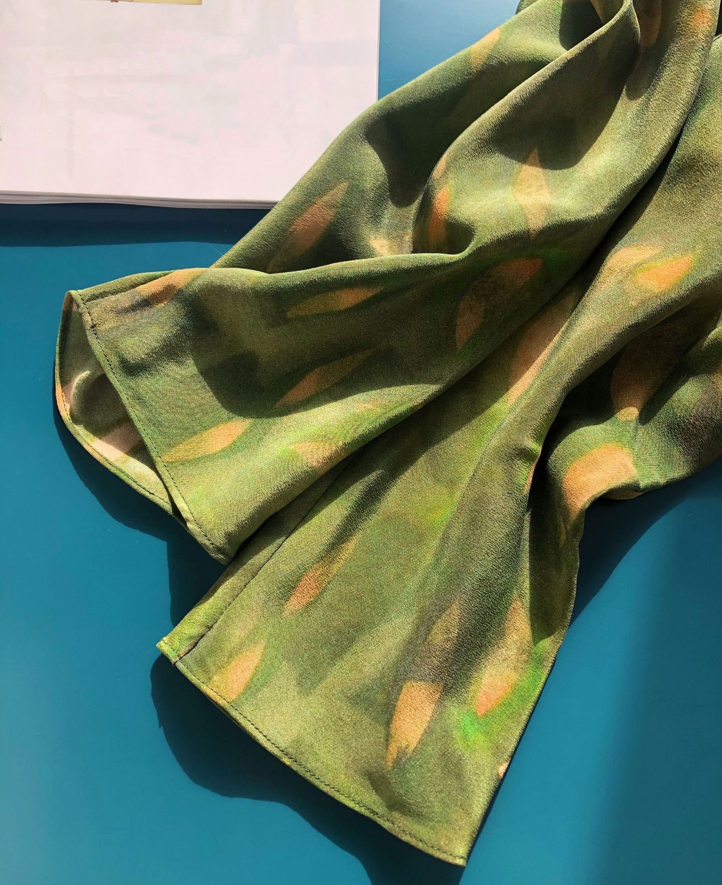 Women's silk v-neck shirt
