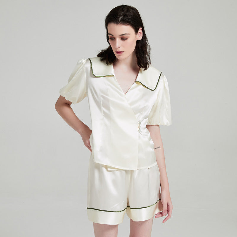 100% mulberry silk pajama set