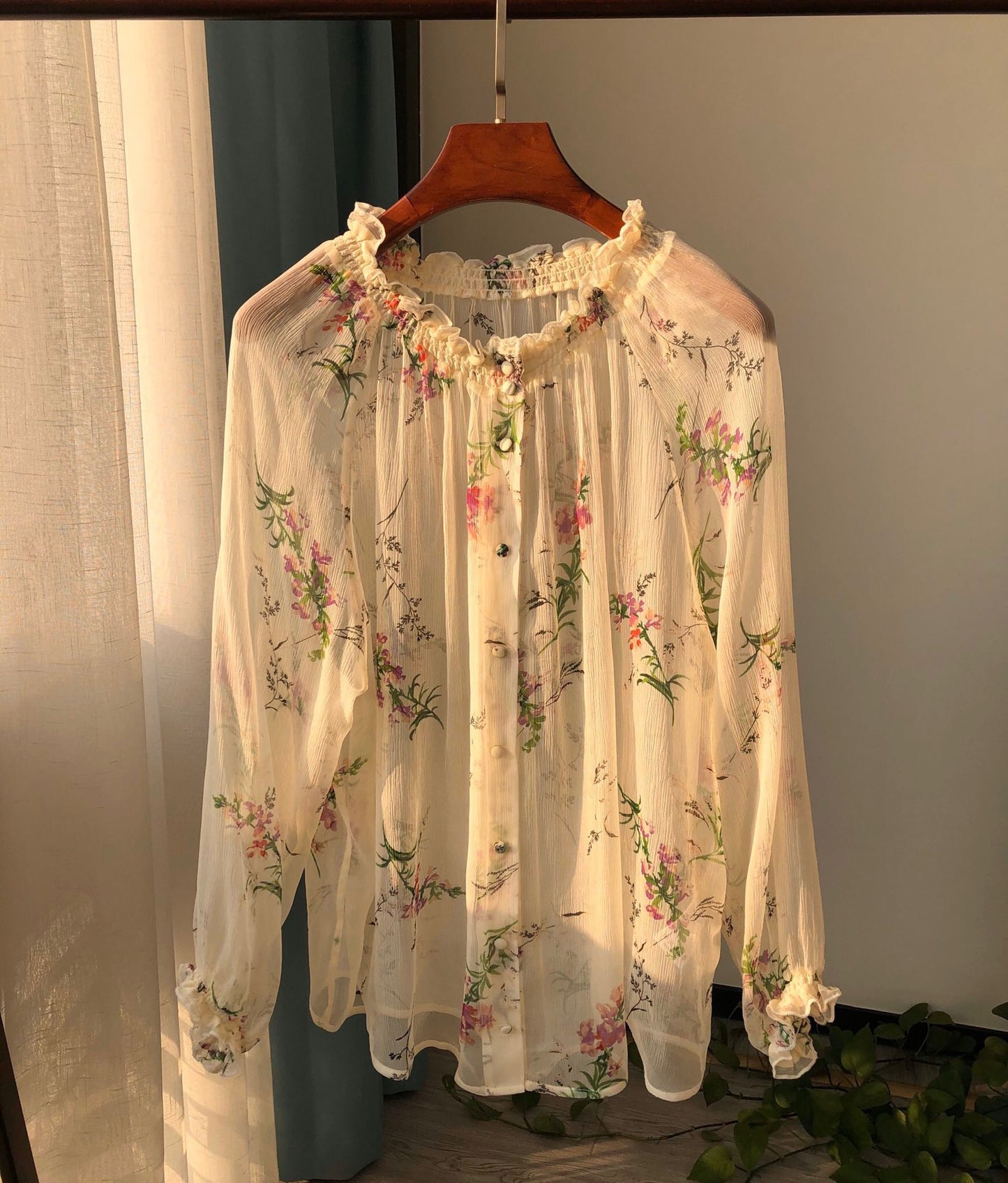 Mulberry silk top