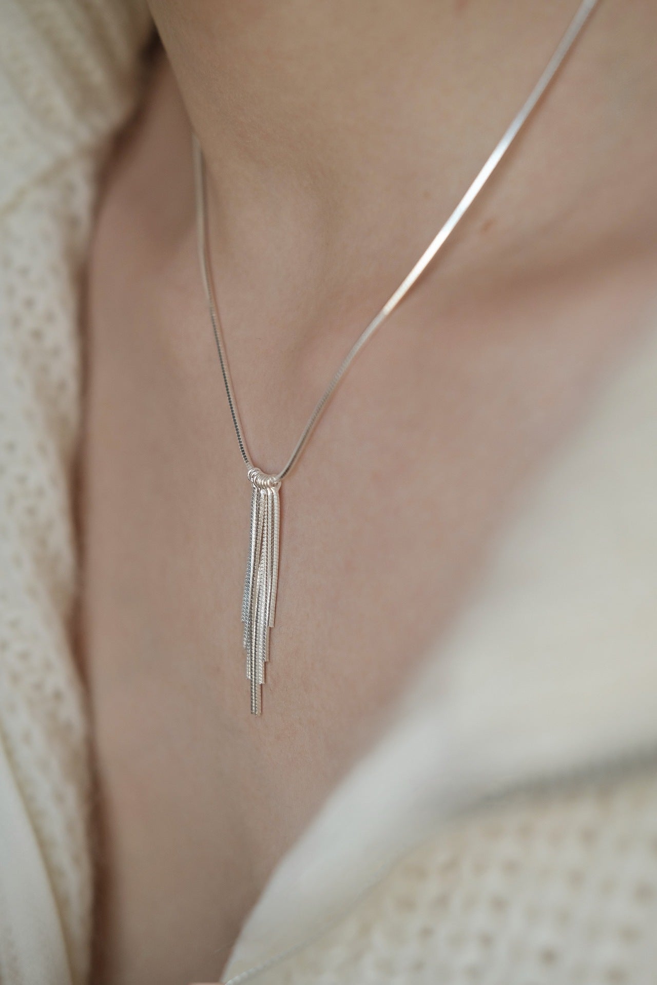 S925 silver necklace