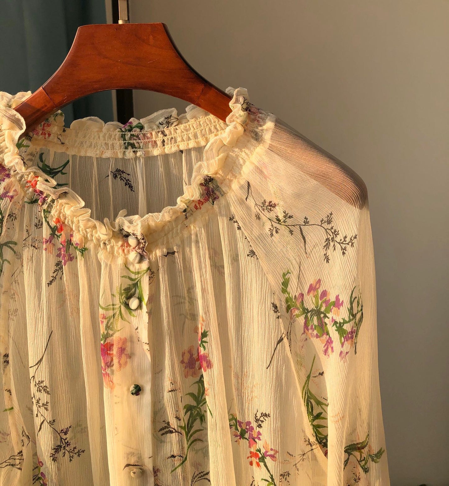 Mulberry silk top