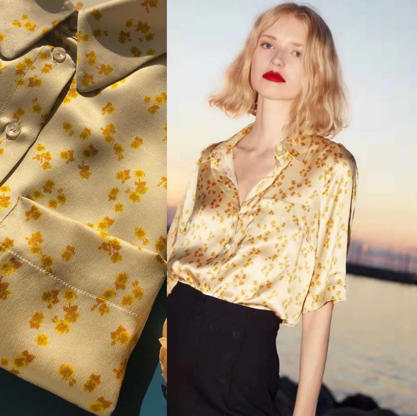 Mulberry silk shirt