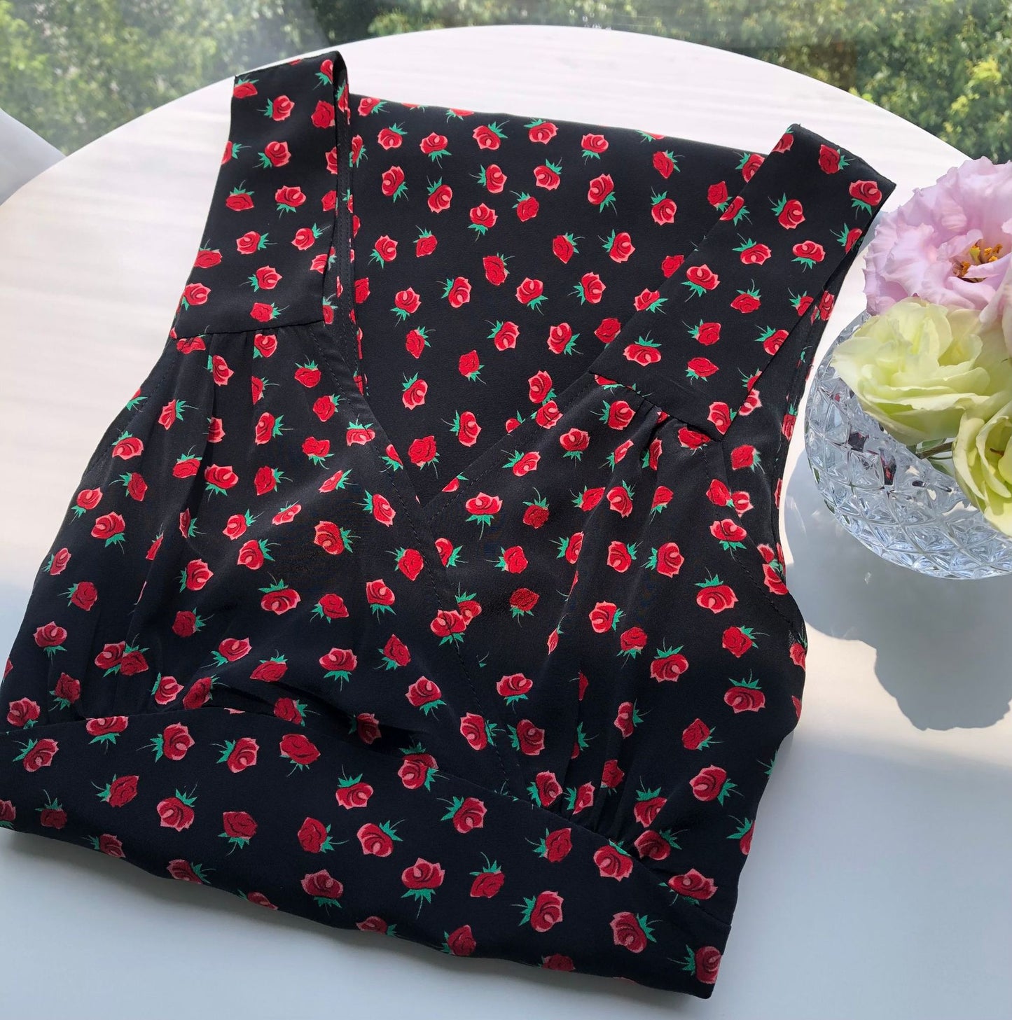 Mulberry silk dress