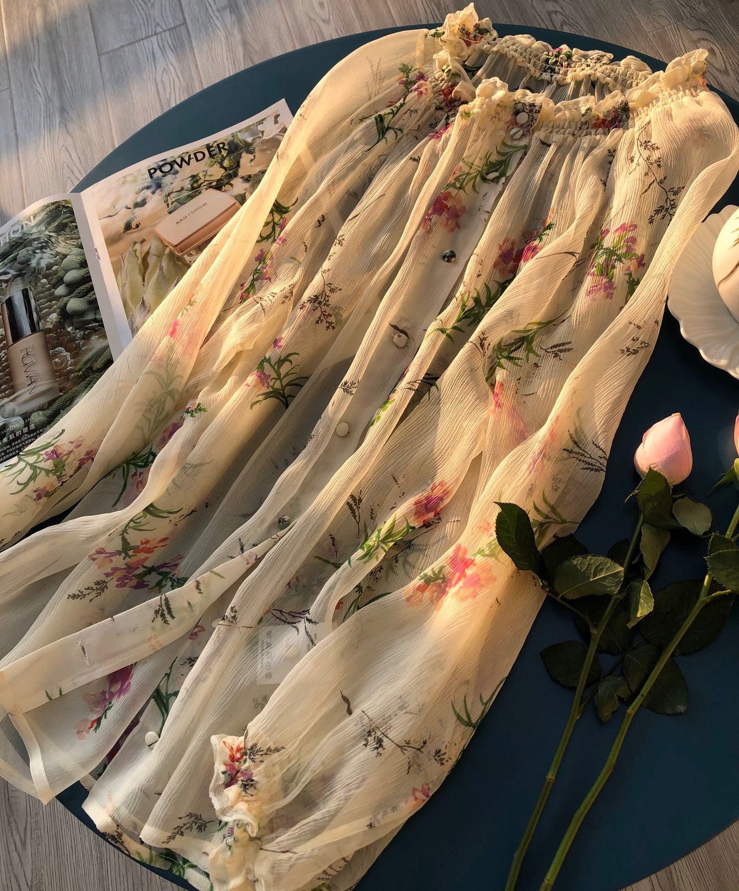 Mulberry silk top