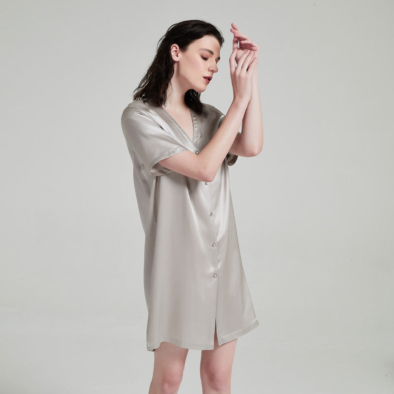 100% mulberry silk nightwear