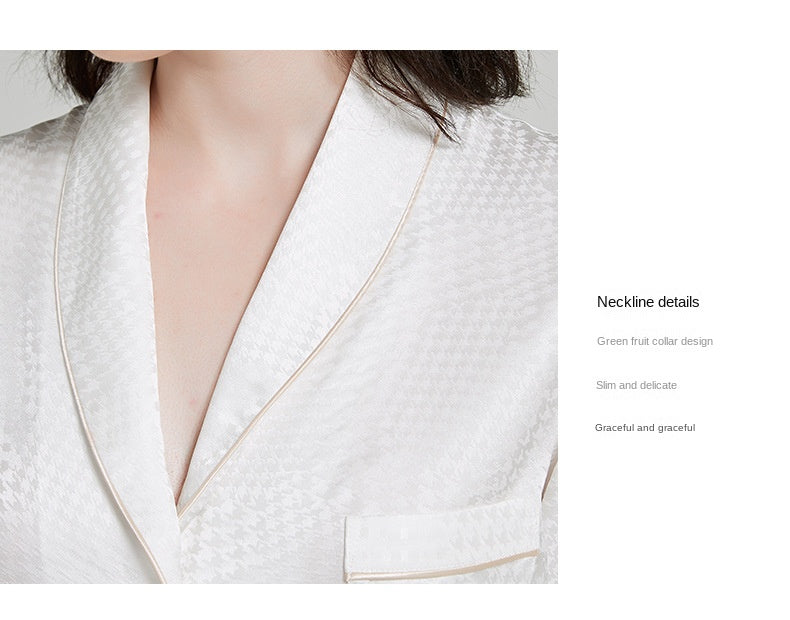 100% mulberry silk nightwear suit