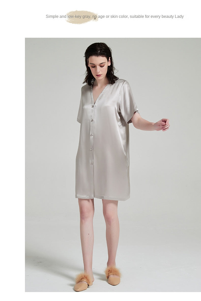 100% mulberry silk nightwear