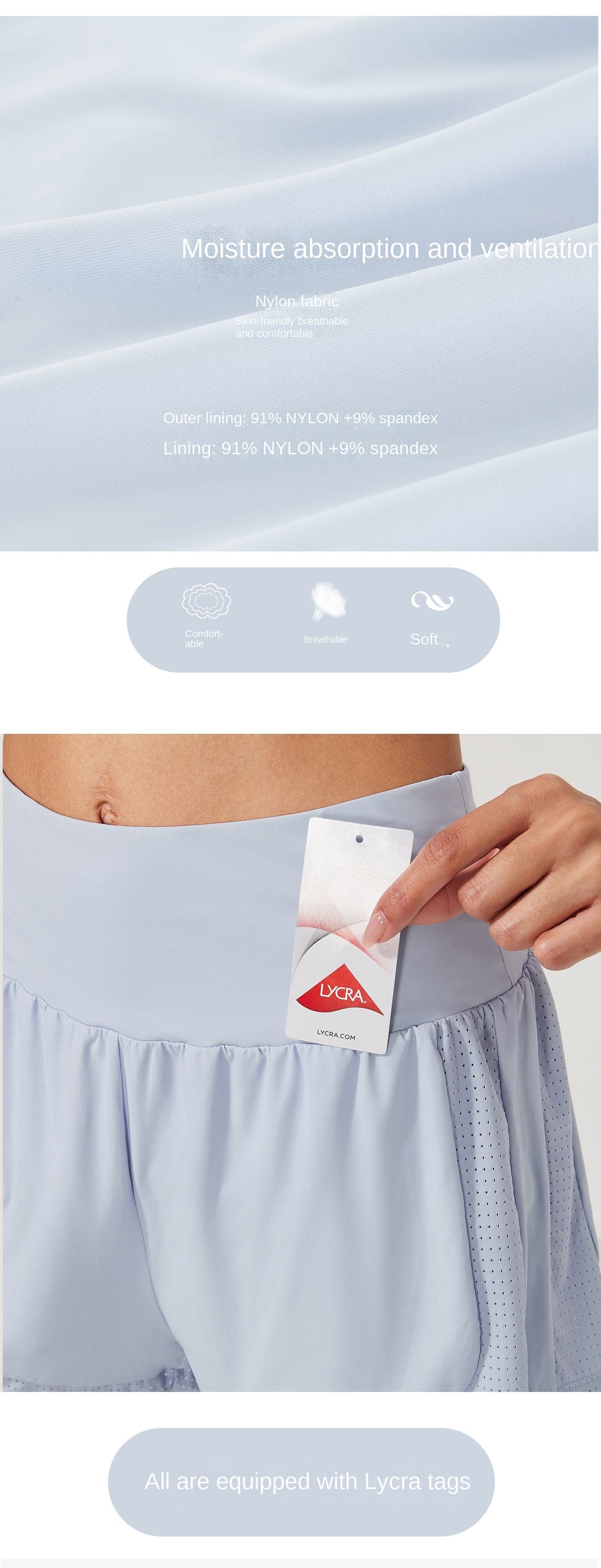 Lycra sports clothing suit