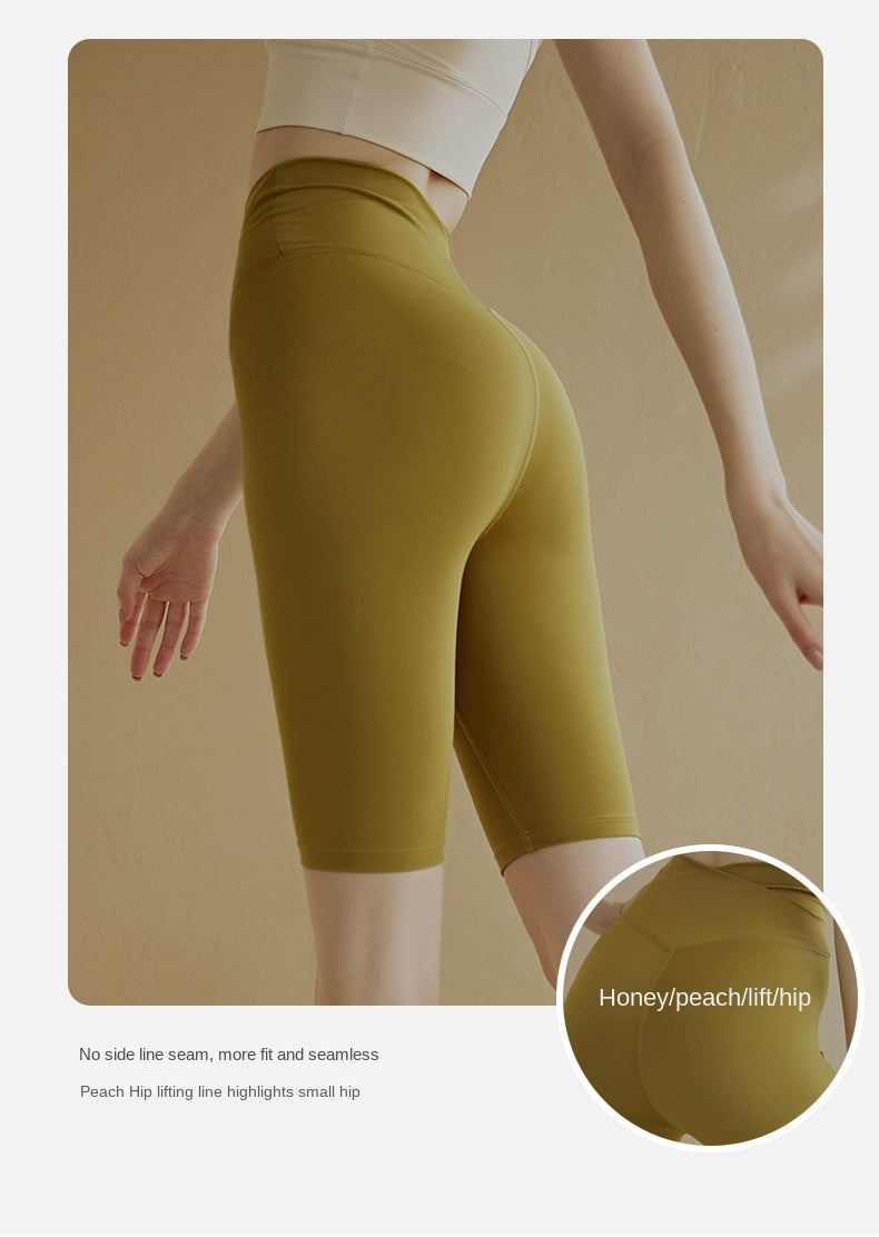 Elastic tight exercise yoga capris