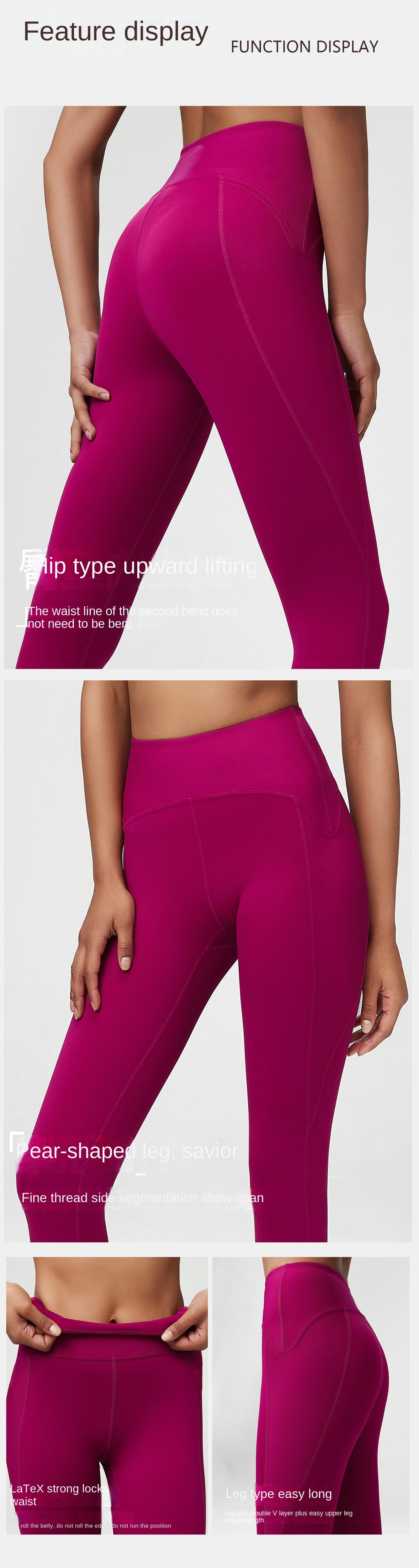 Fitness yoga running suit