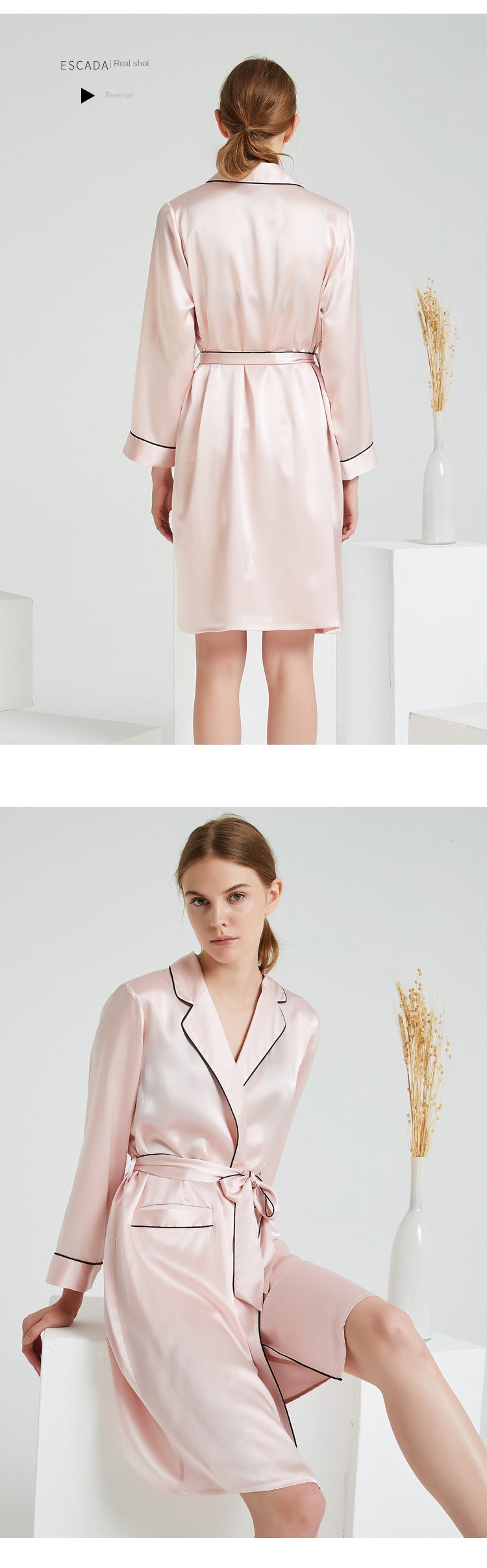 100% Mulberry silk nightgown