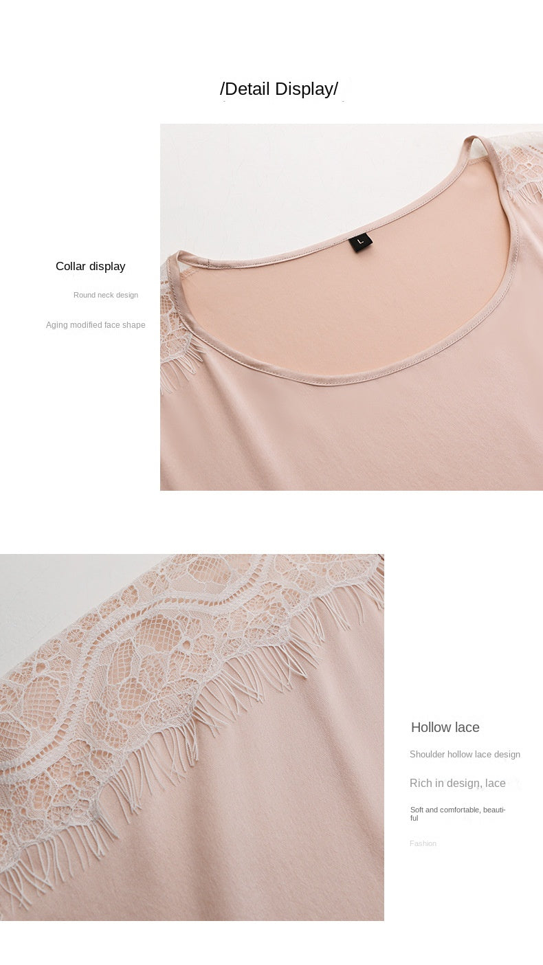100% mulberry silk pajama dress