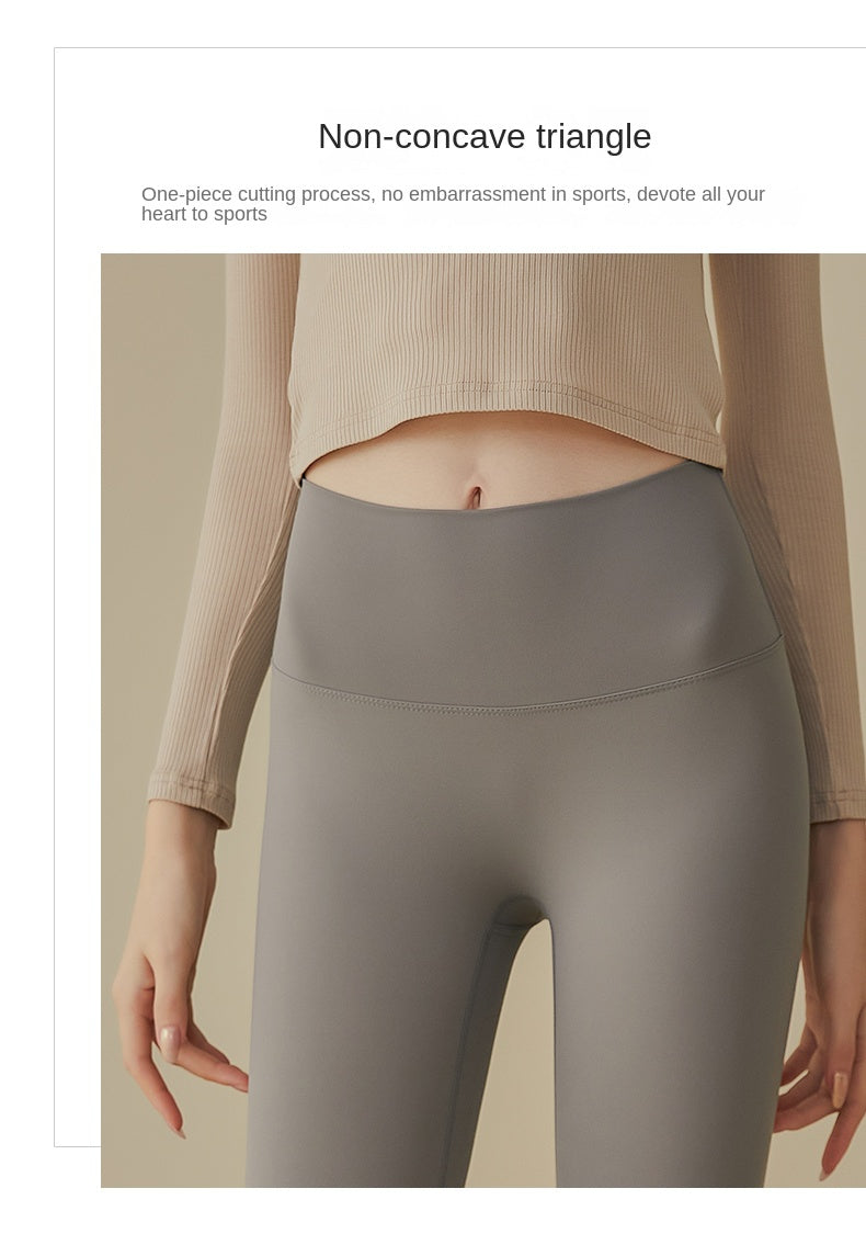Hip lifting elastic pants