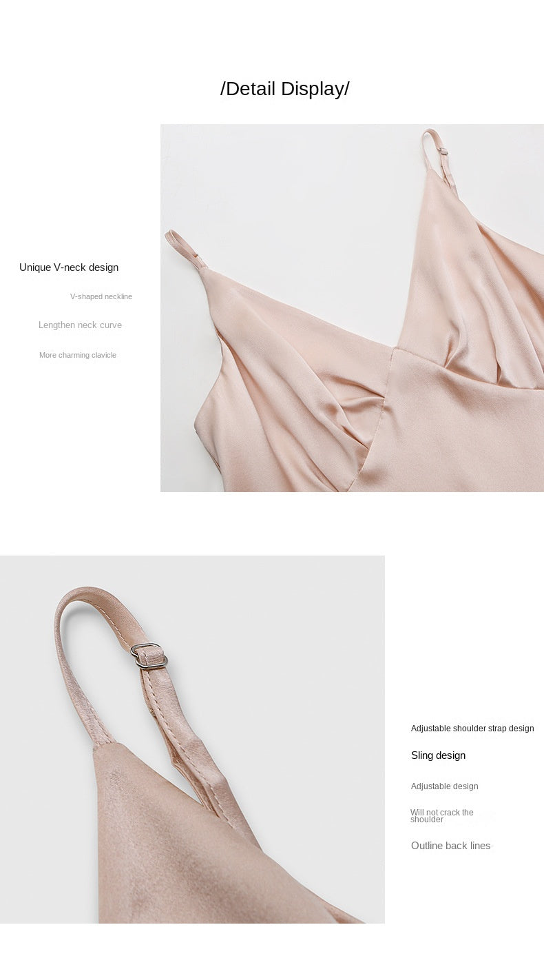 100% mulberry silk sleeping dress