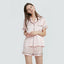 100% mulberry silk sleepwear set