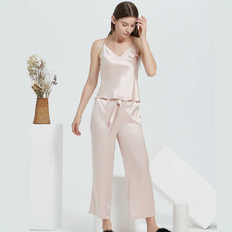 100% mulberry silk nightwear set