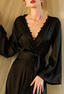 Silk face nightgown