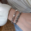 S925 silver chain bracelet