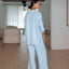 Loose cotton home clothing set