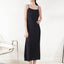 Pleated slip dress