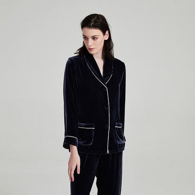 Thickened velvet set