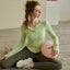 Sports yoga long sleeved top