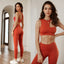 Fitness yoga running suit