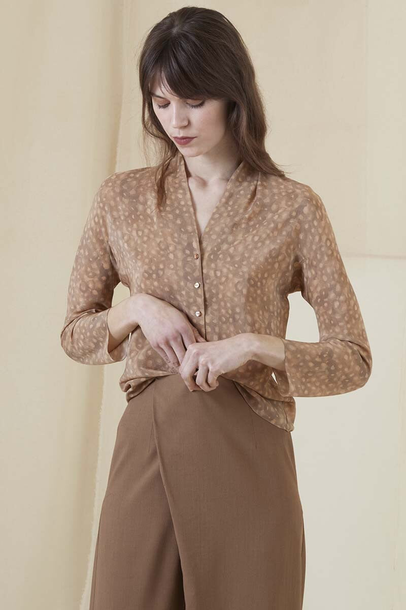 Mulberry silk top