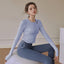 Sports yoga long sleeved top